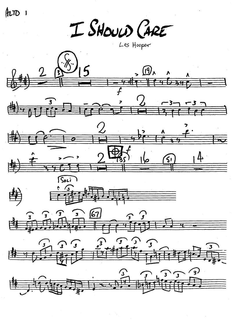 I Should Care score preview