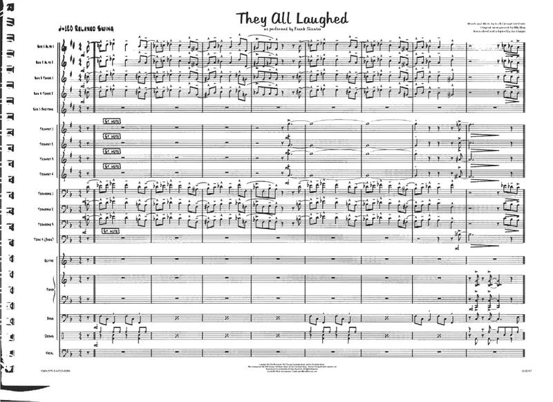 They All Laughed score preview