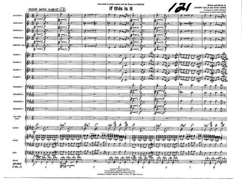 If This Is It score preview
