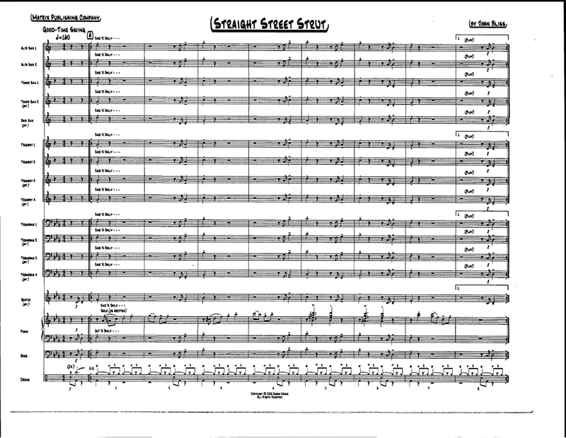Straight Street Strut preview page 1