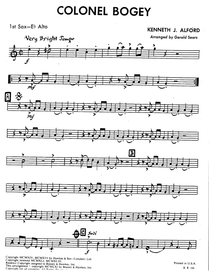 Colonel Bogey preview page 1