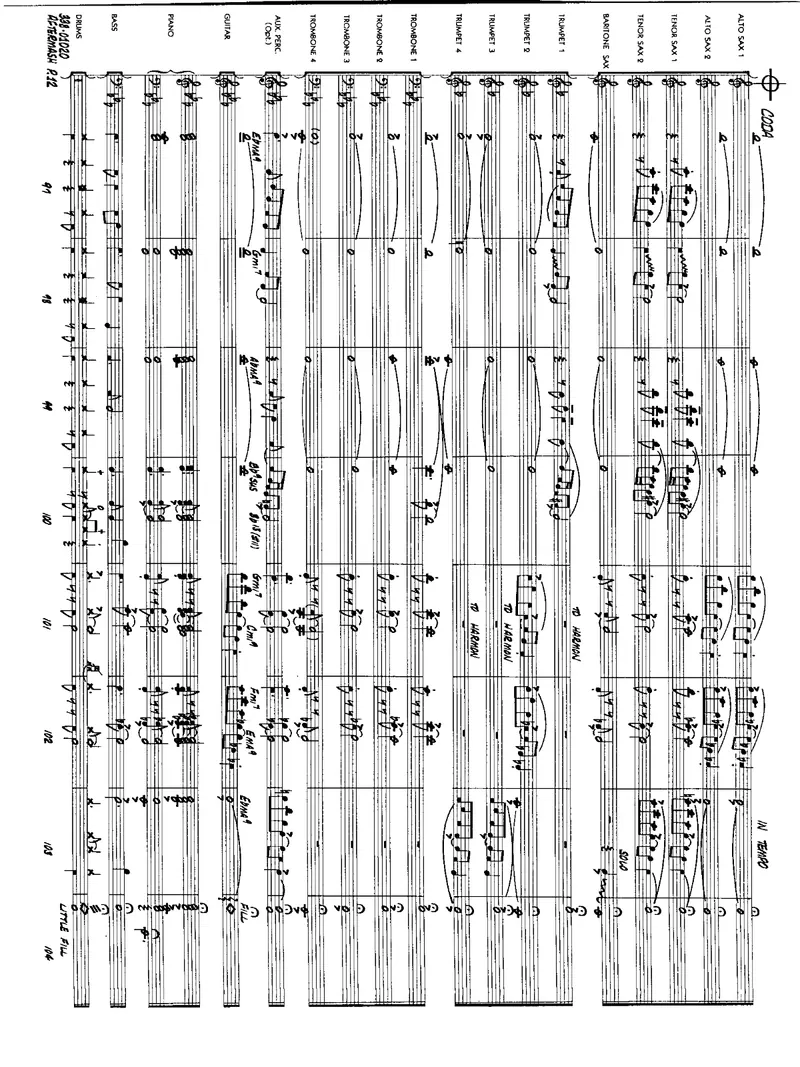 Theme From After Mash score preview