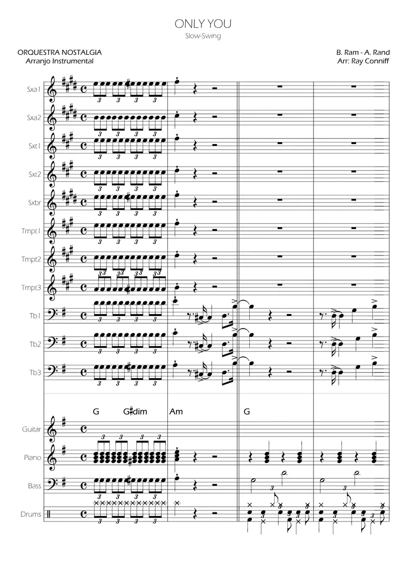 Only You score preview