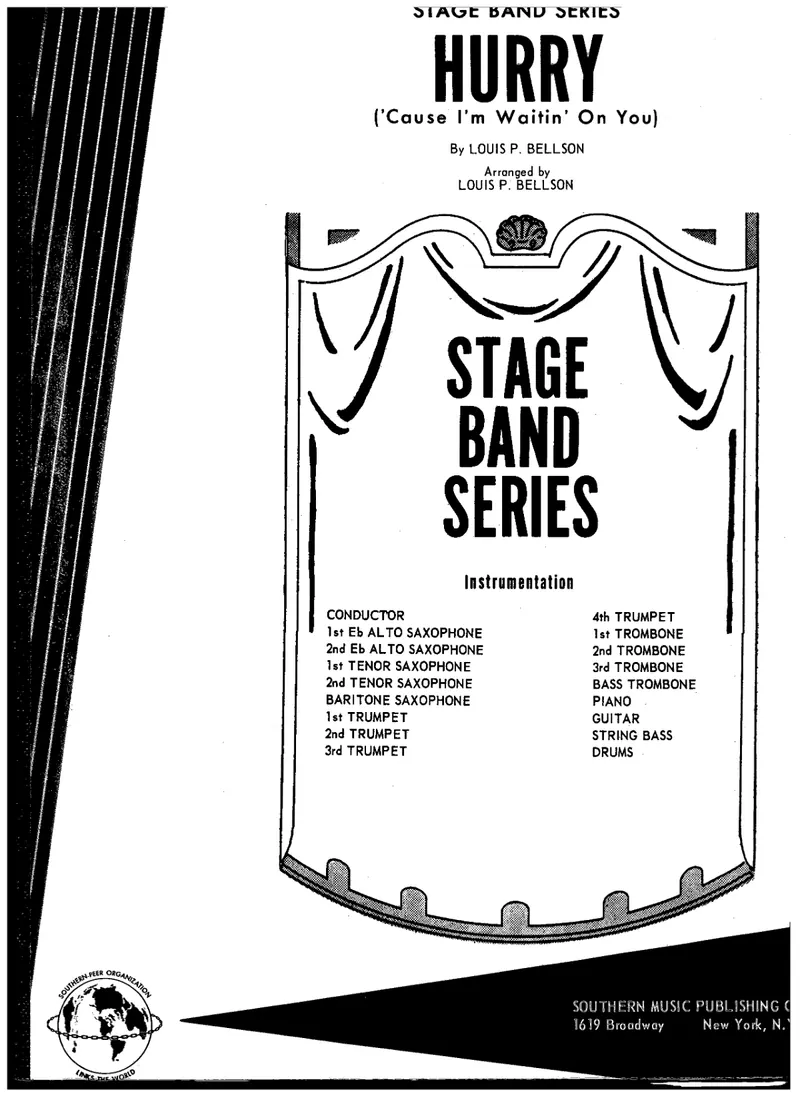 Hurry (Cause I'm Waitin' On You) score preview