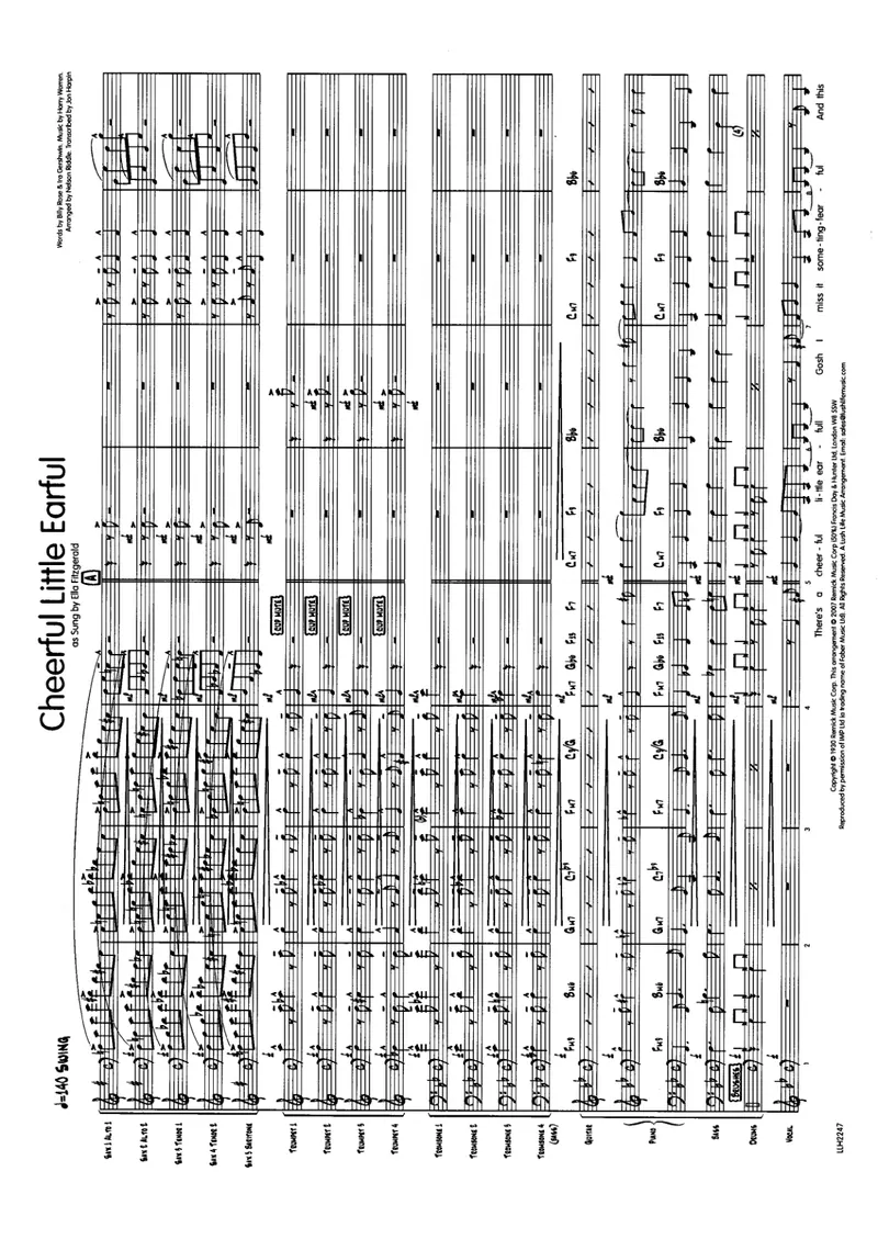 Cheerful Little Earful score preview