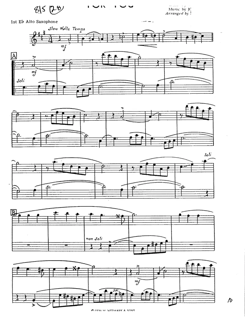 For You score preview