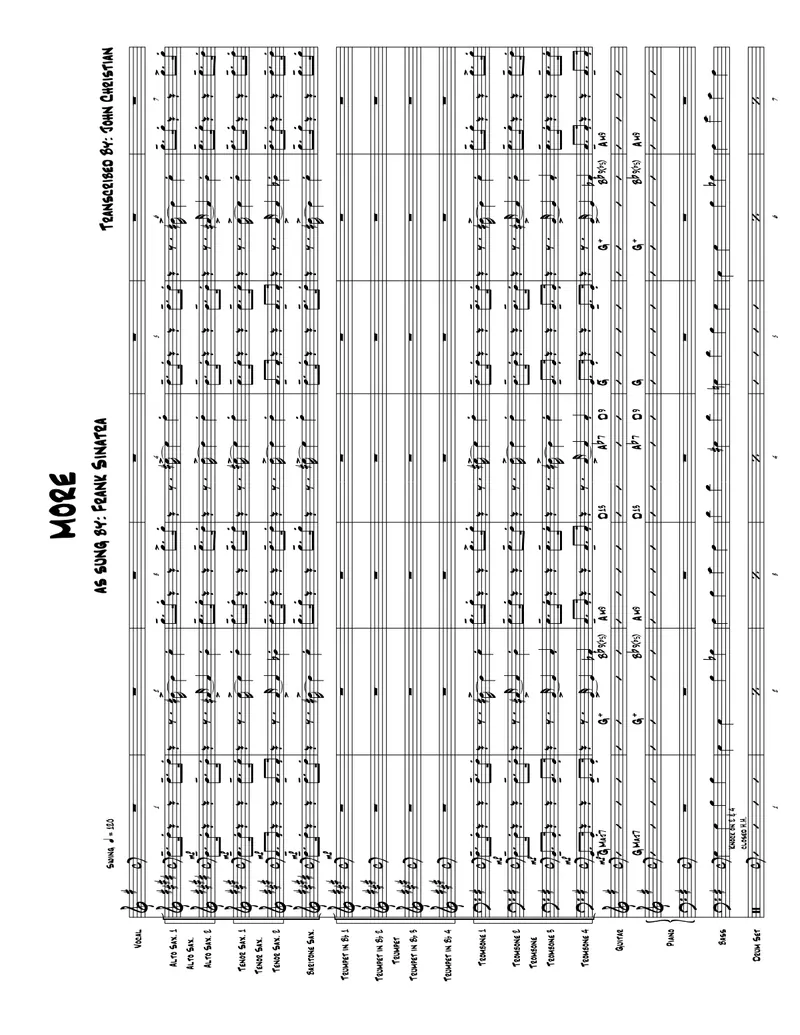 More score preview