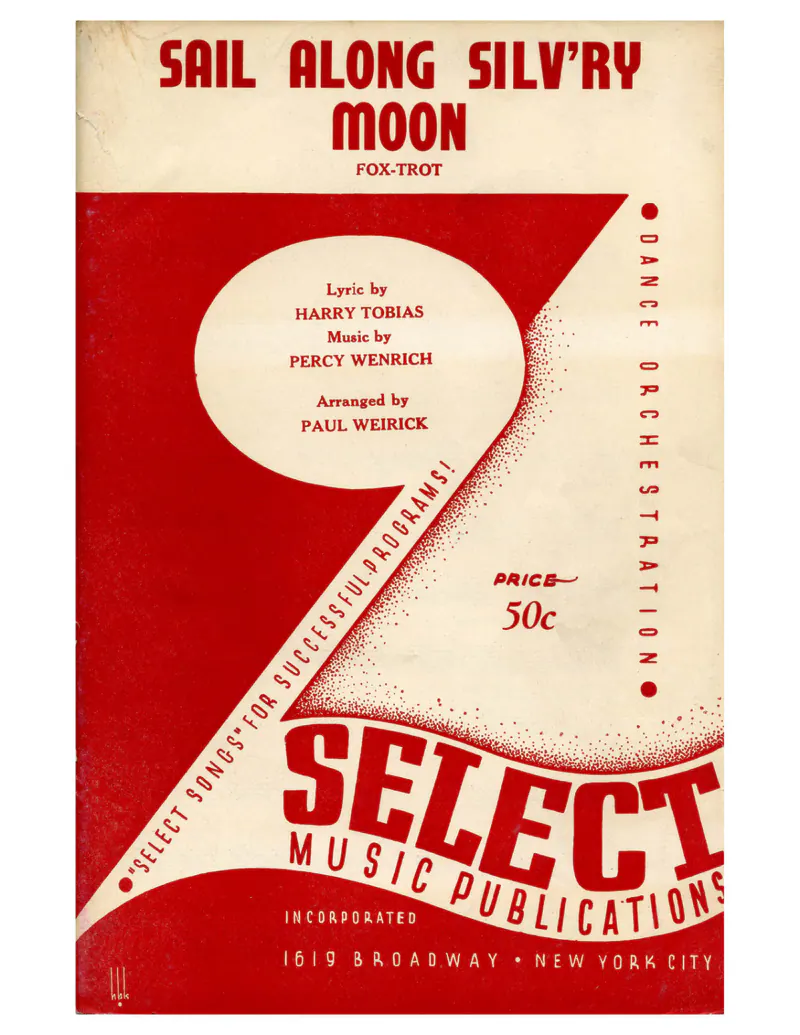 Sail Along, Silv'ry Moon score preview