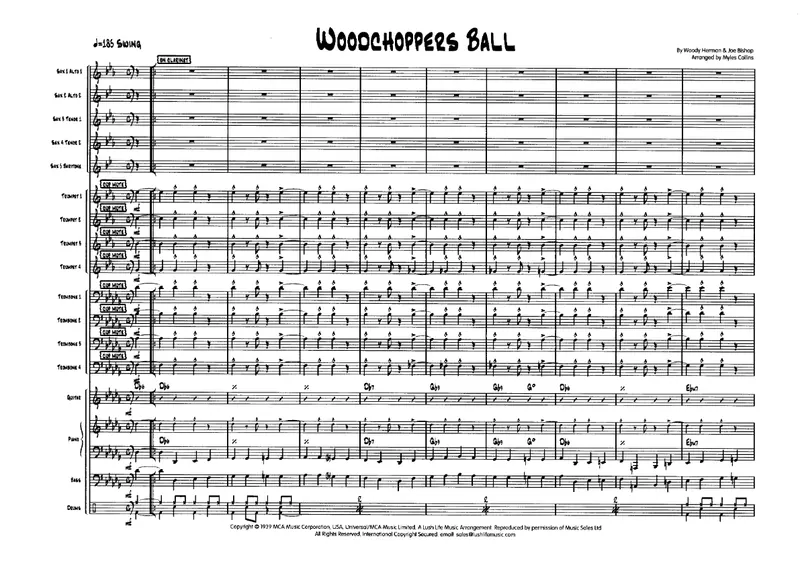 Woodchoppers Ball score preview