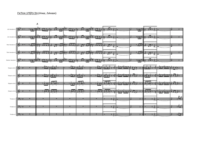 Fatha Steps In score preview