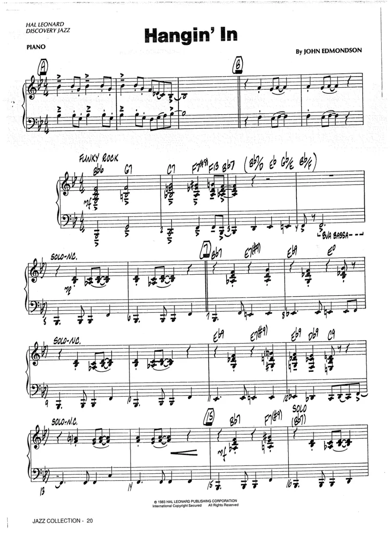Hanhig In score preview