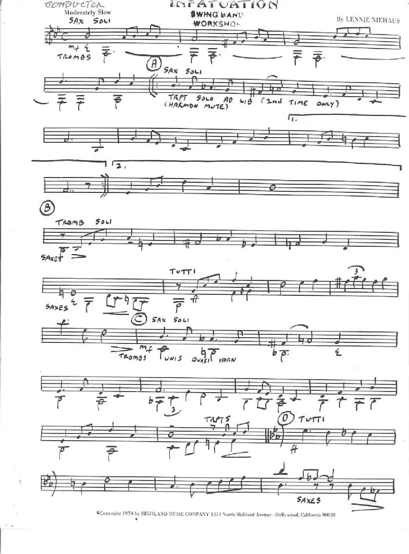Infatuation score preview