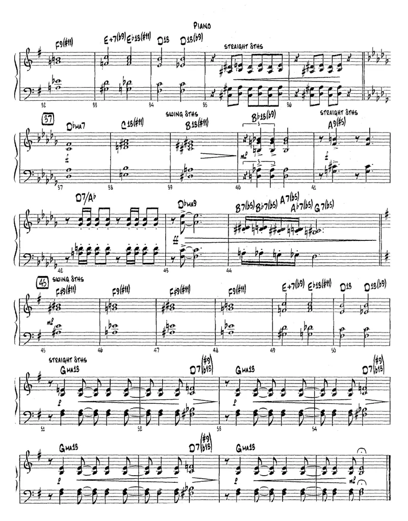 Passion Flower score preview