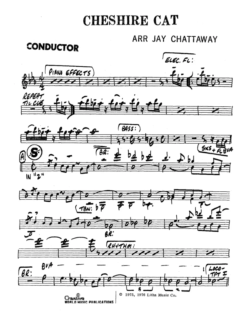 Cheshire Cat score preview