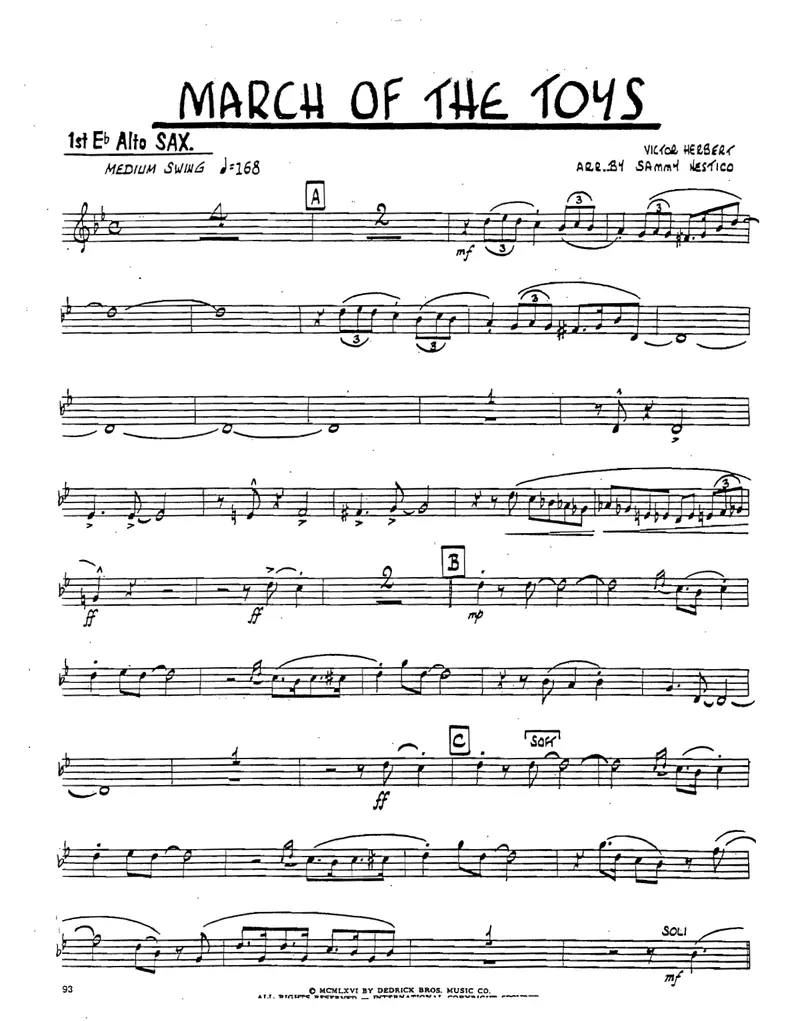 March Of the Toys score preview