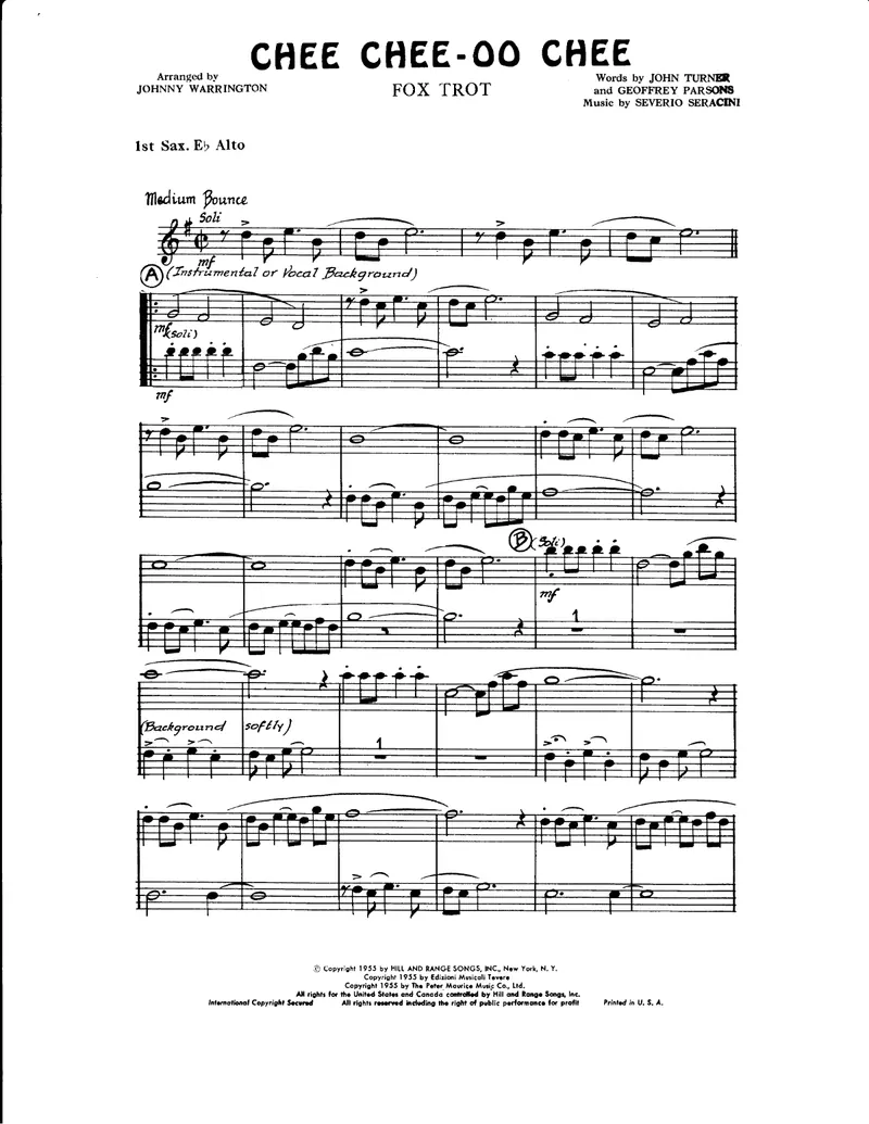 Chee Chee-oo Chee score preview