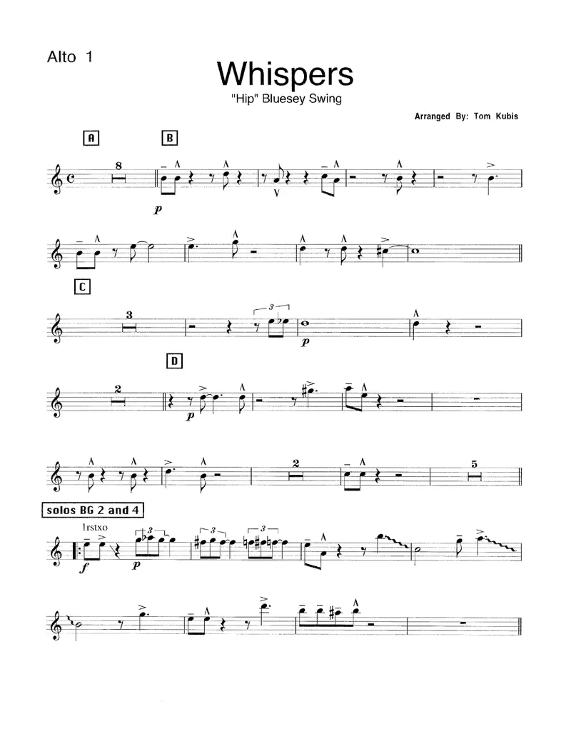Whispers score preview
