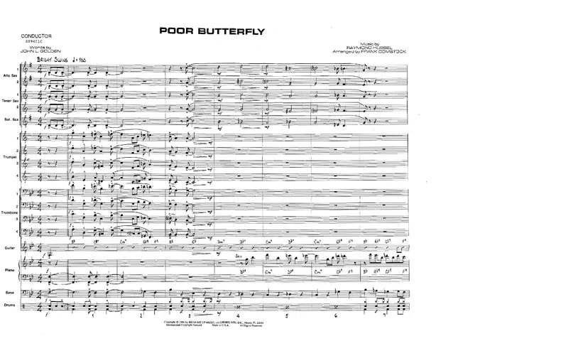 Poor Butterfly score preview