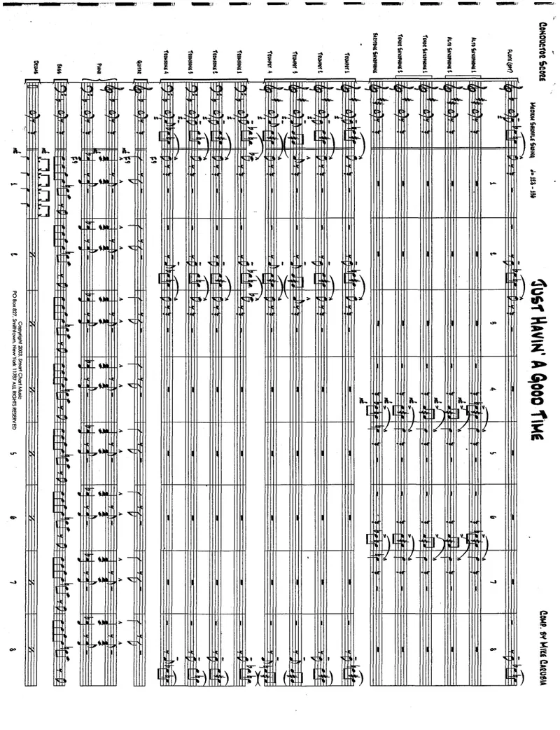 Just Havin' A Good Time score preview