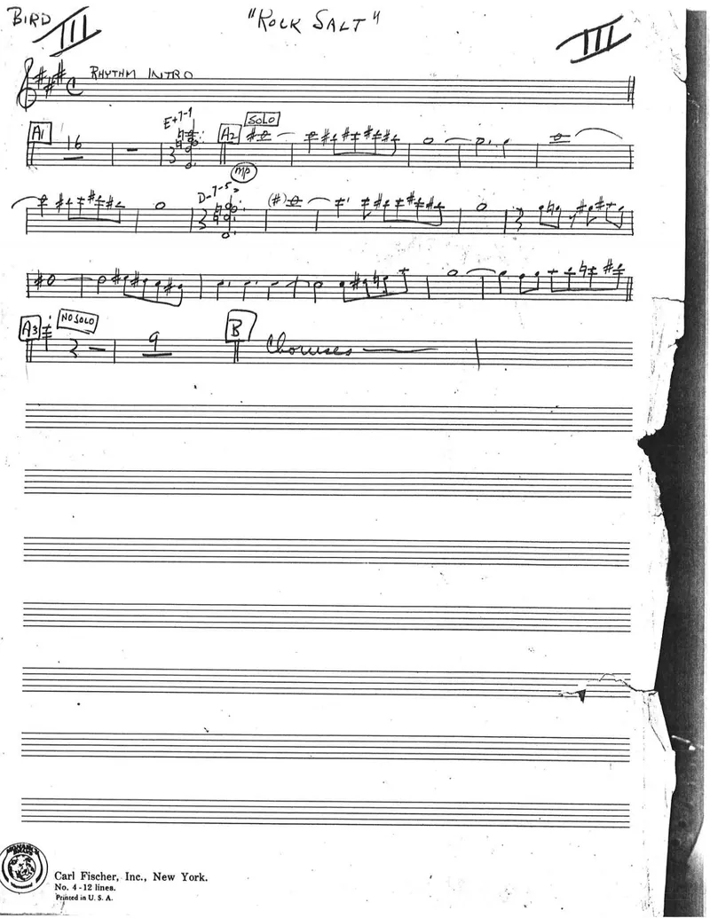 Rock Salt (aka Rocker) score preview