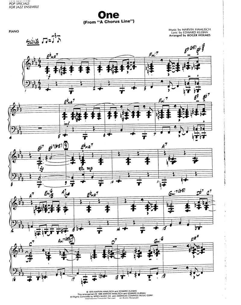 One score preview
