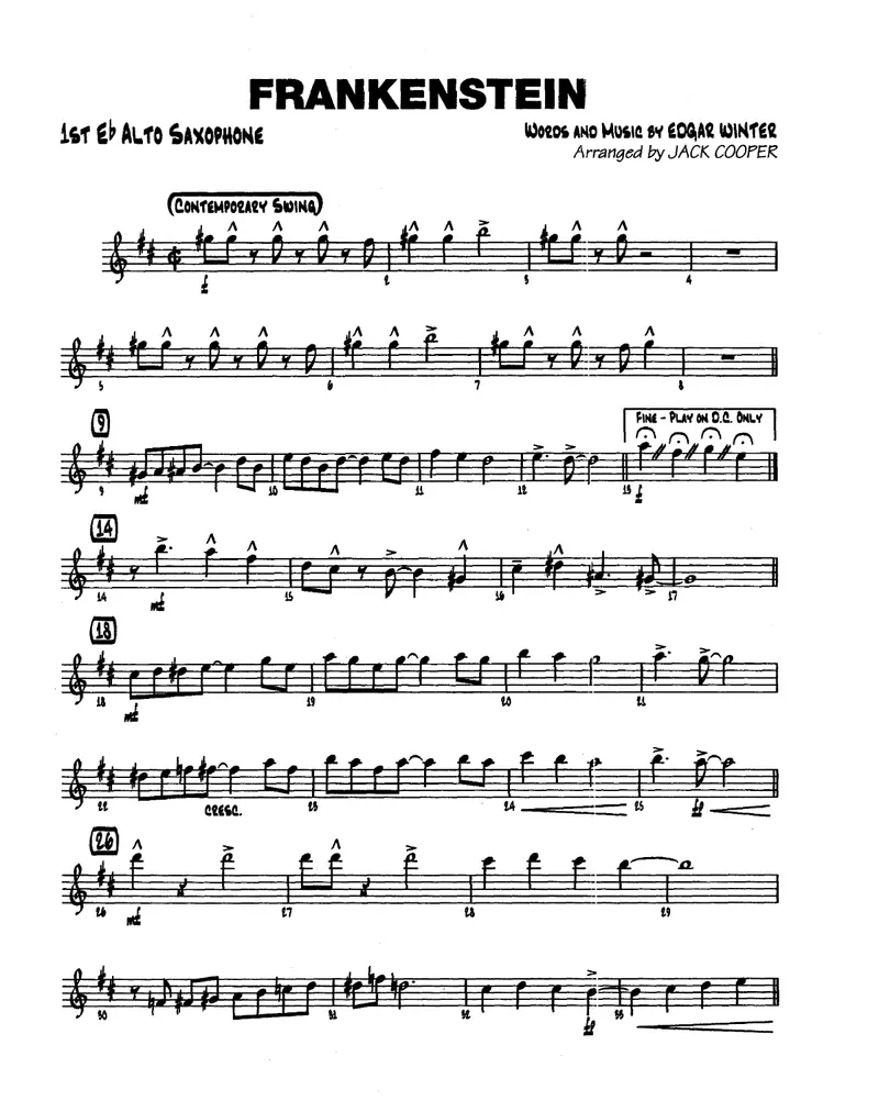Frankenstein score preview