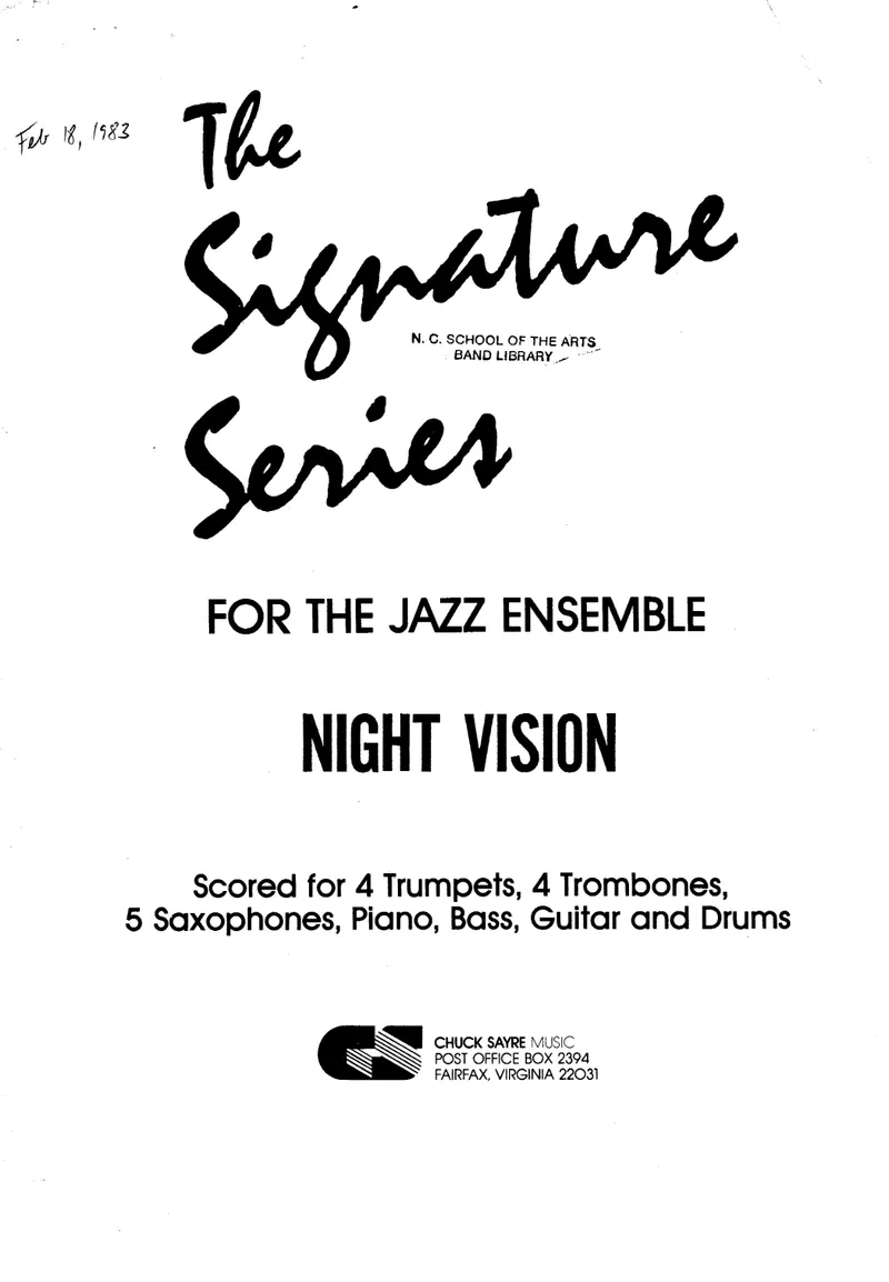 Night Vision score preview