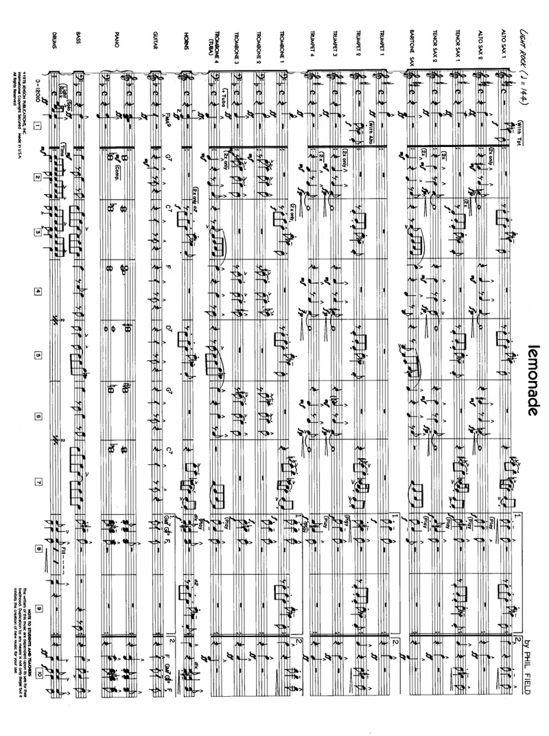 Lemonade score preview