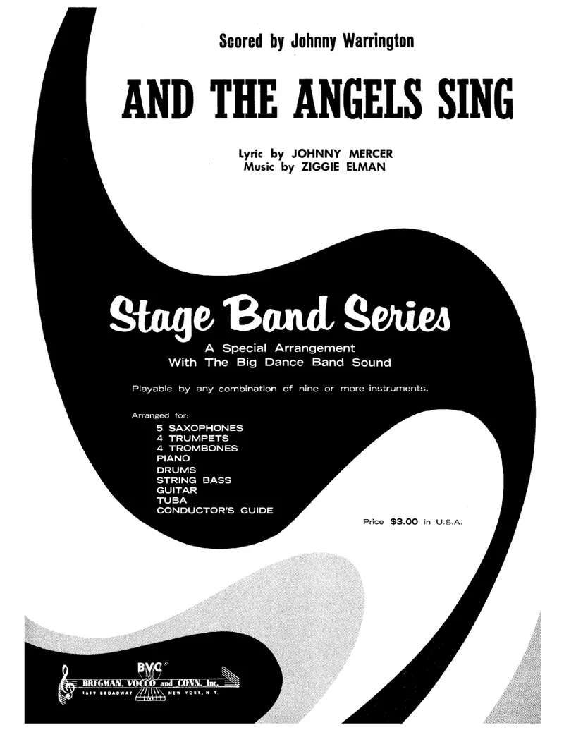 And The Angels Sing score preview
