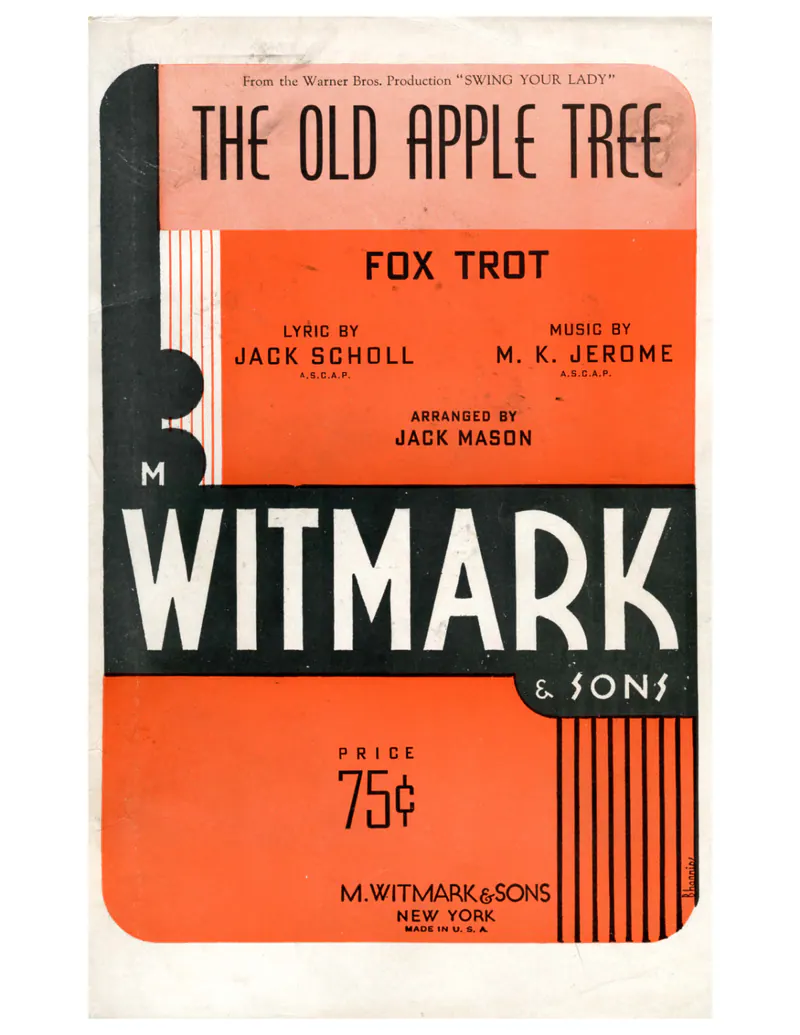 The Old Apple Tree score preview