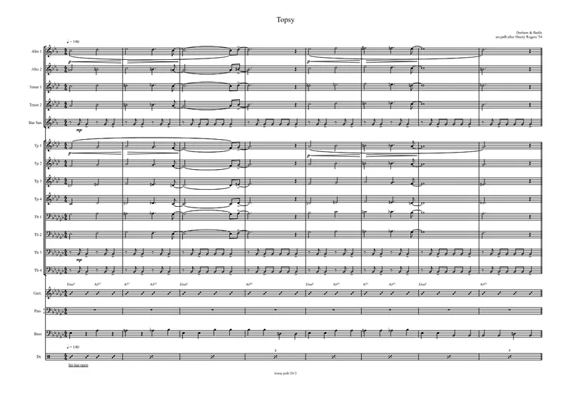 Topsy score preview