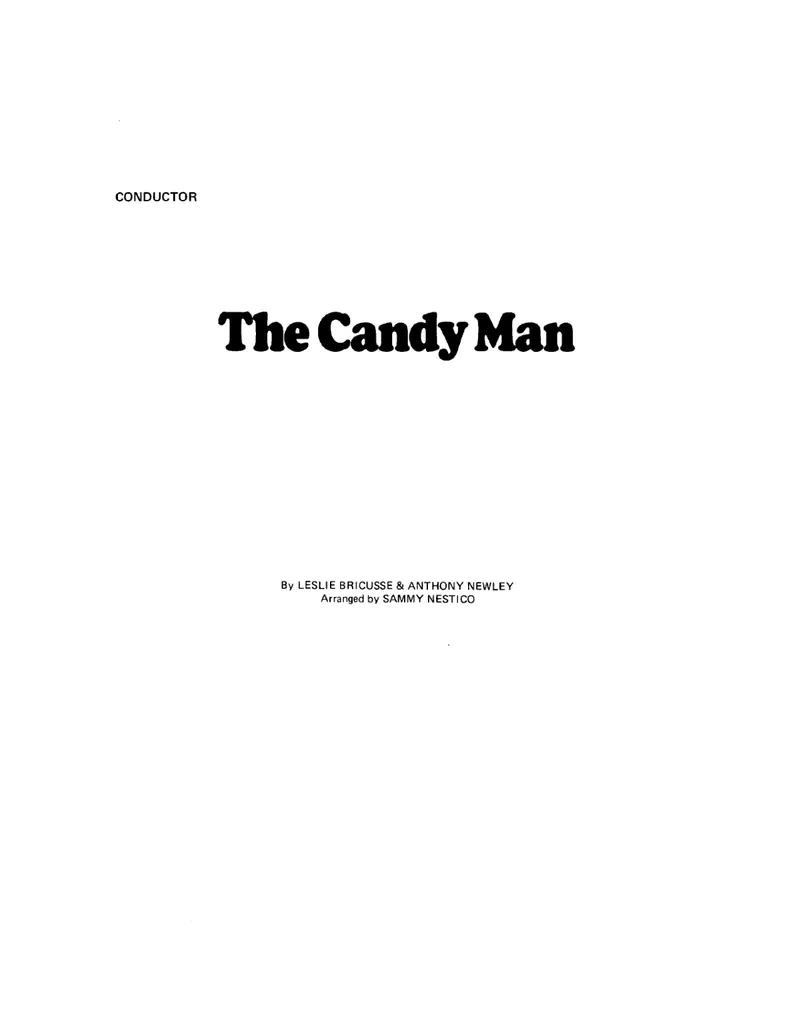 The Candy Man score preview