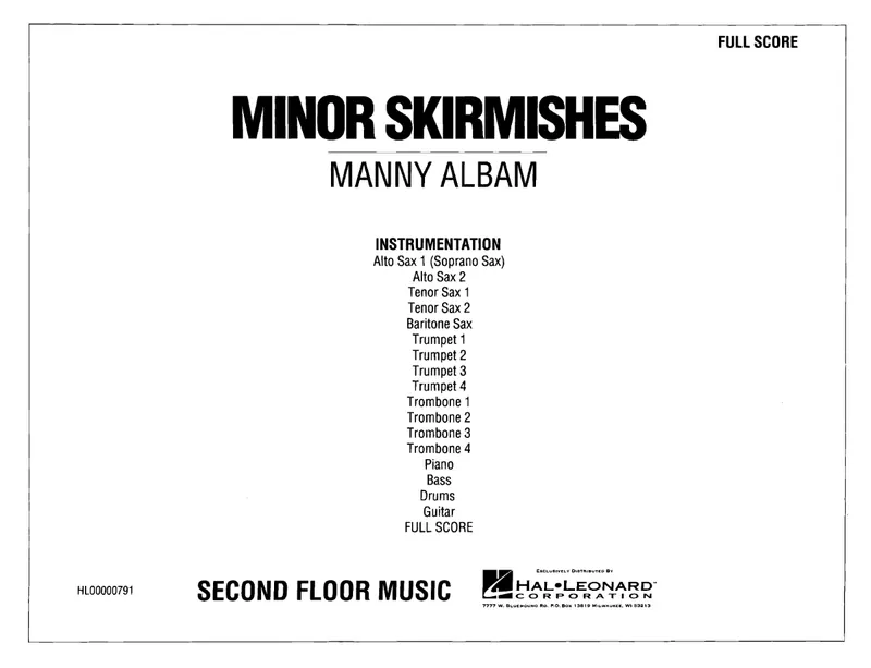 Minor Skirmishes score preview