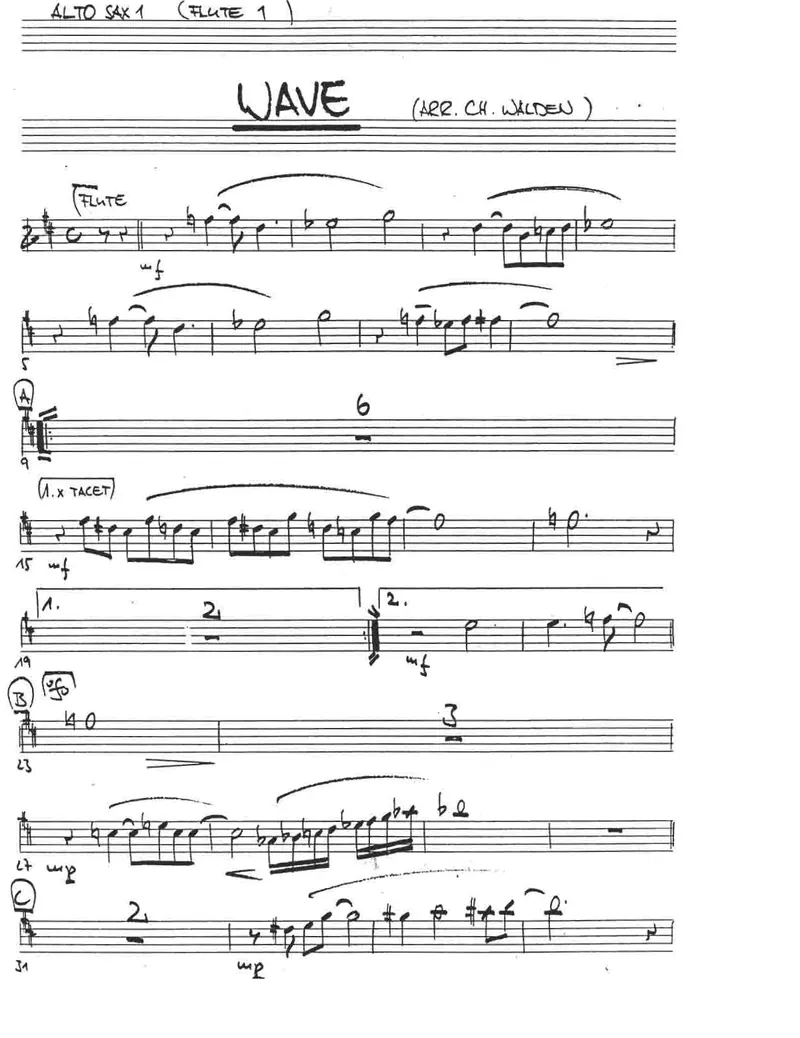 Wave score preview