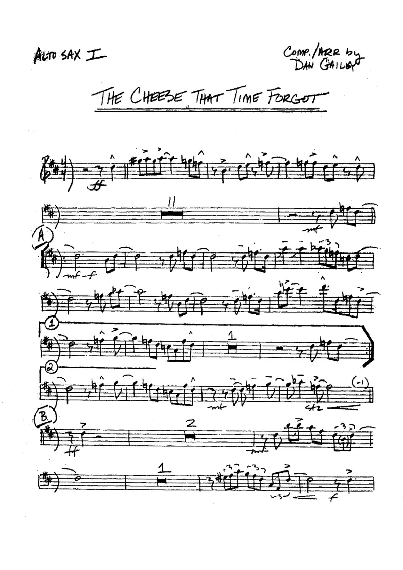The Cheese That Time Forgot preview page 1