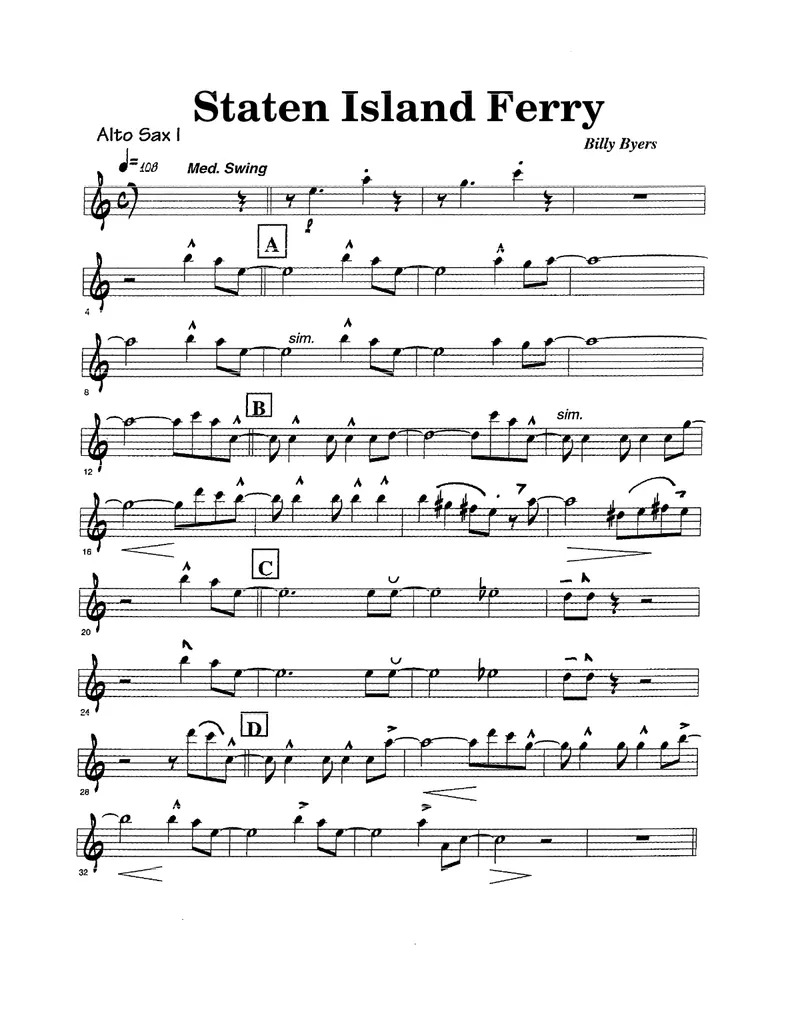 Staten Island Ferry score preview