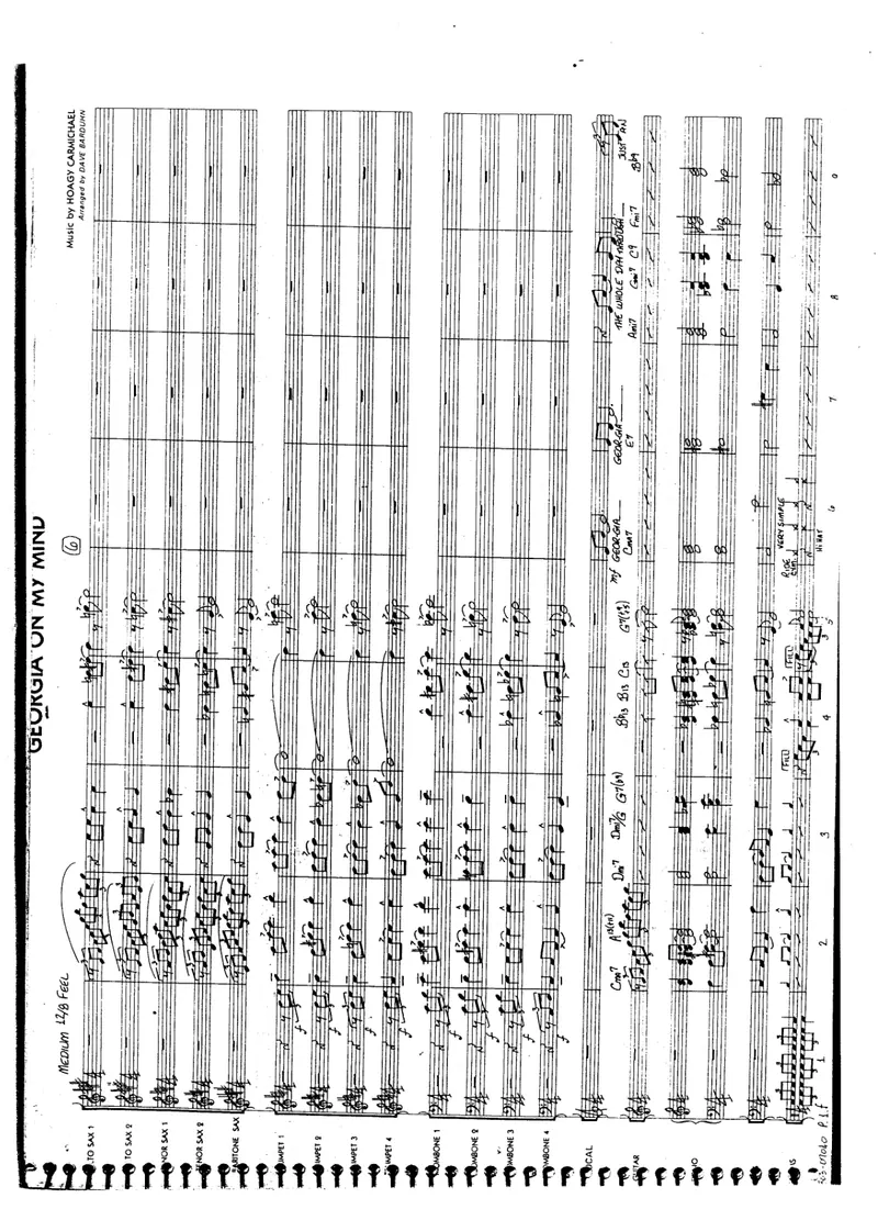 Carol Of The Drum score preview