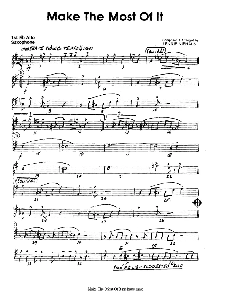 Make The Most Of It score preview
