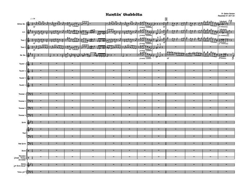 Hunting Wabbits score preview