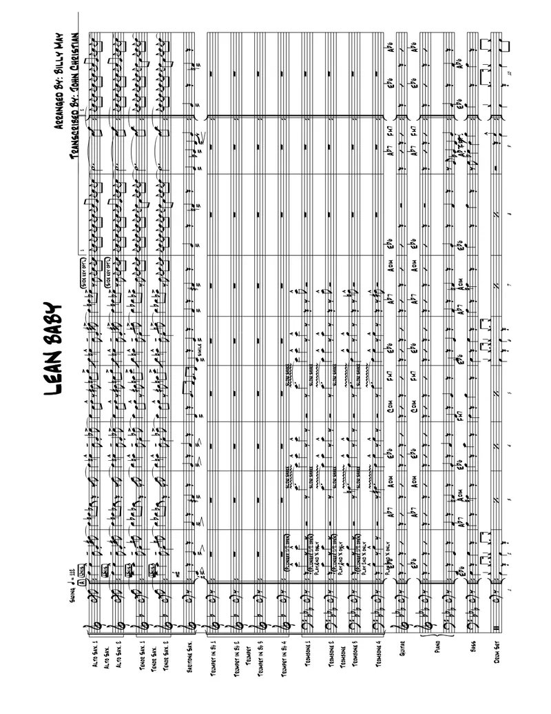 Lean Baby score preview