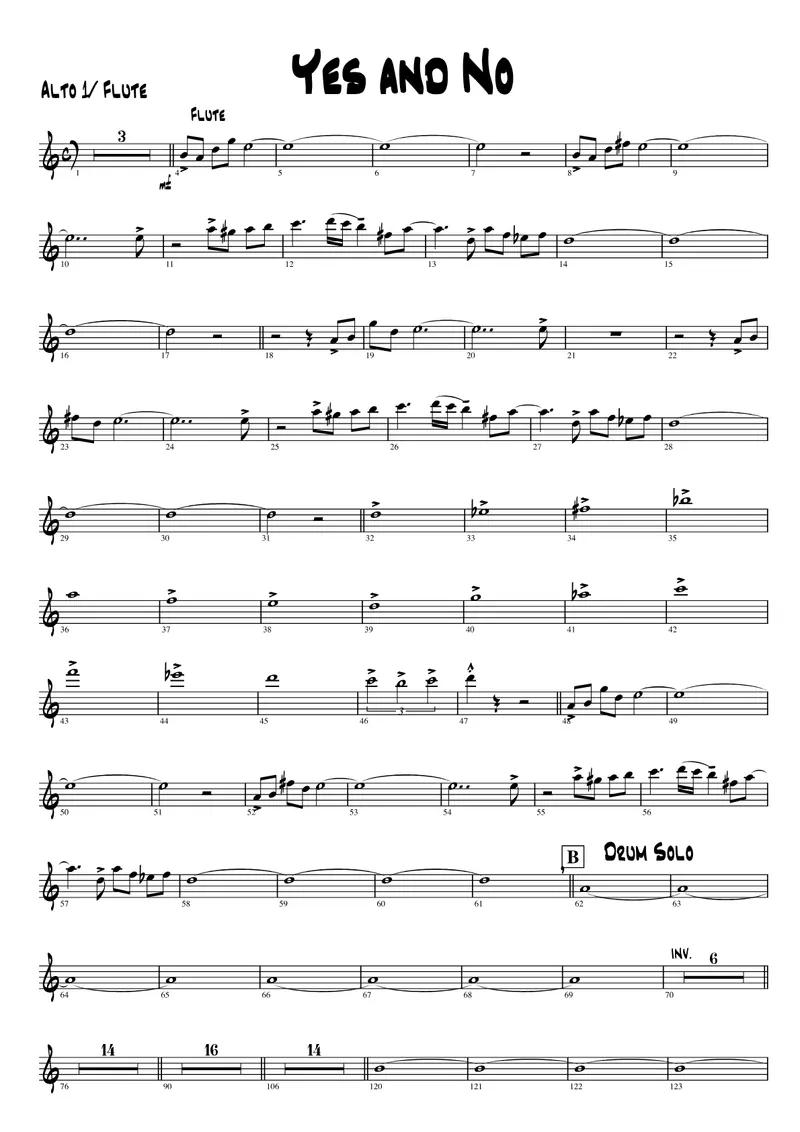 Yes And No score preview
