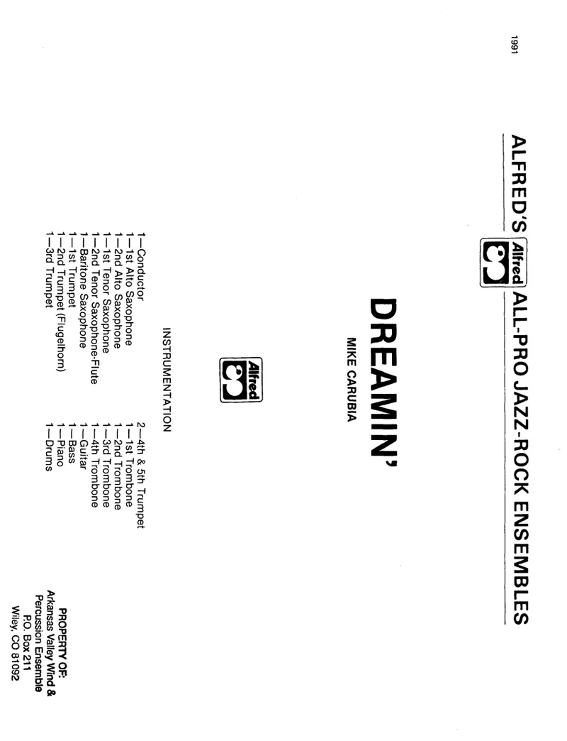 Dreamin' preview page 1