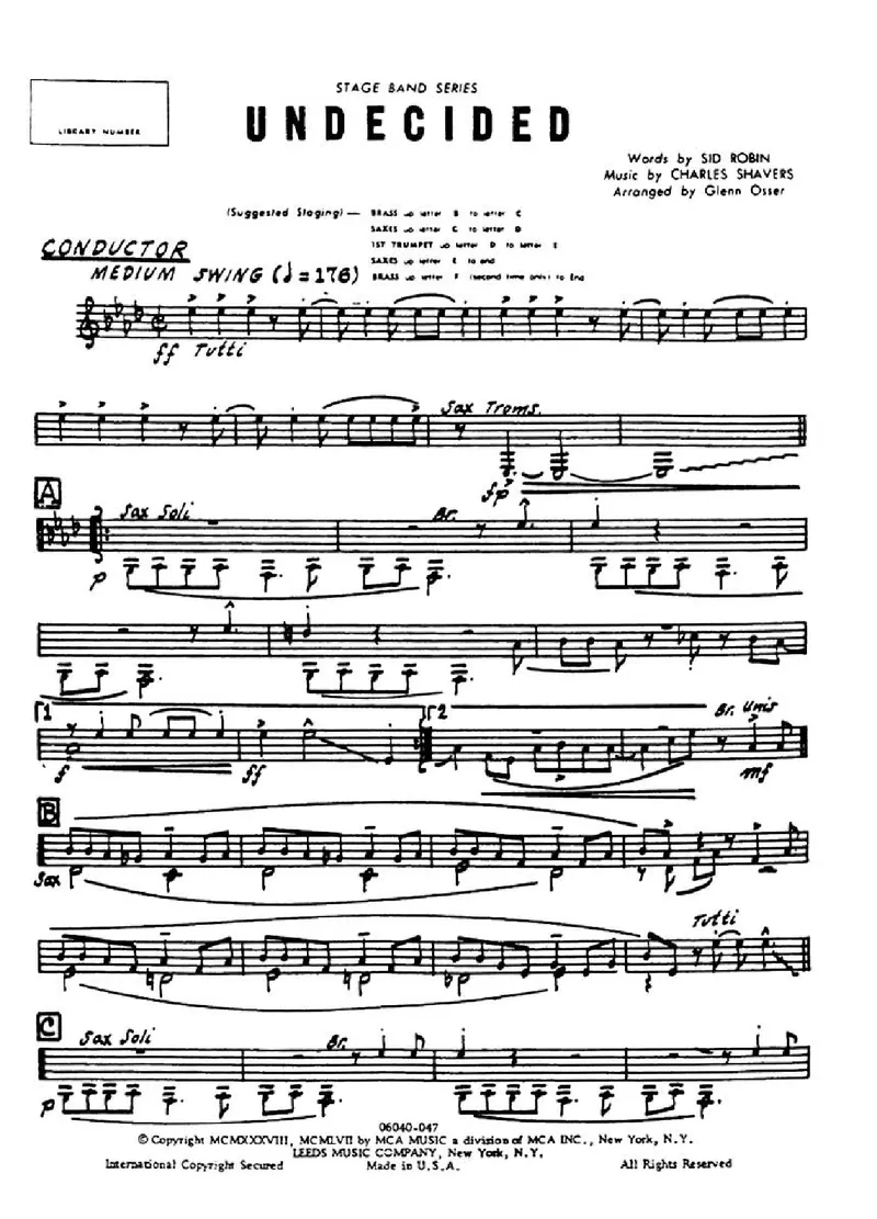Undecided score preview