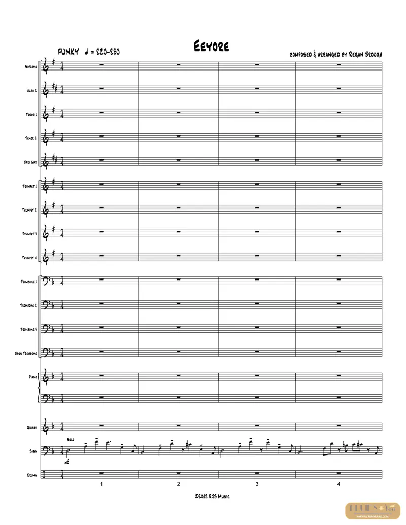 Eeyore score preview