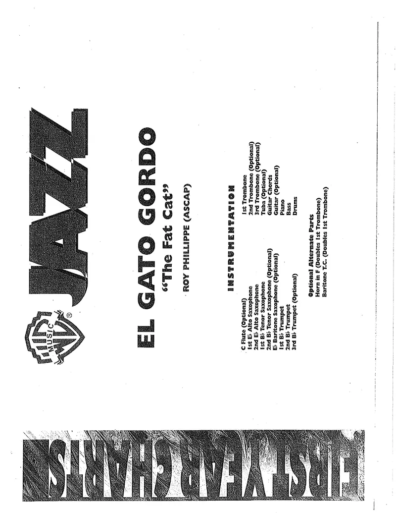 El Gato Gordo score preview