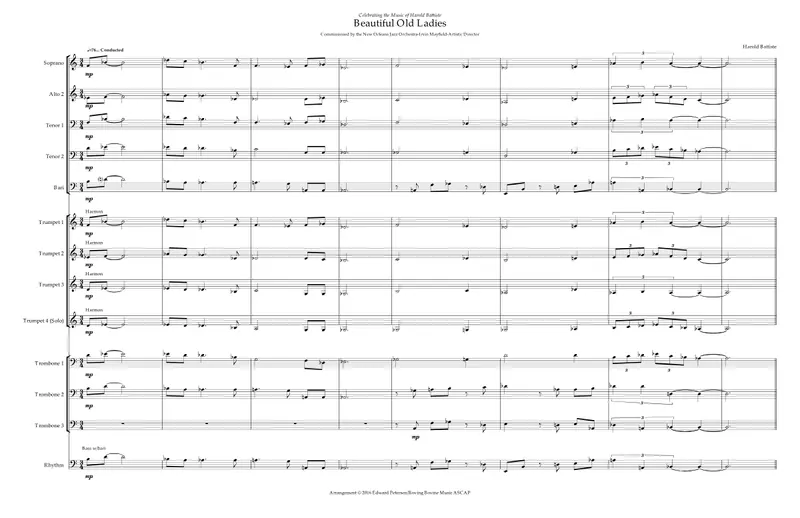 Beautiful Old Ladyes score preview
