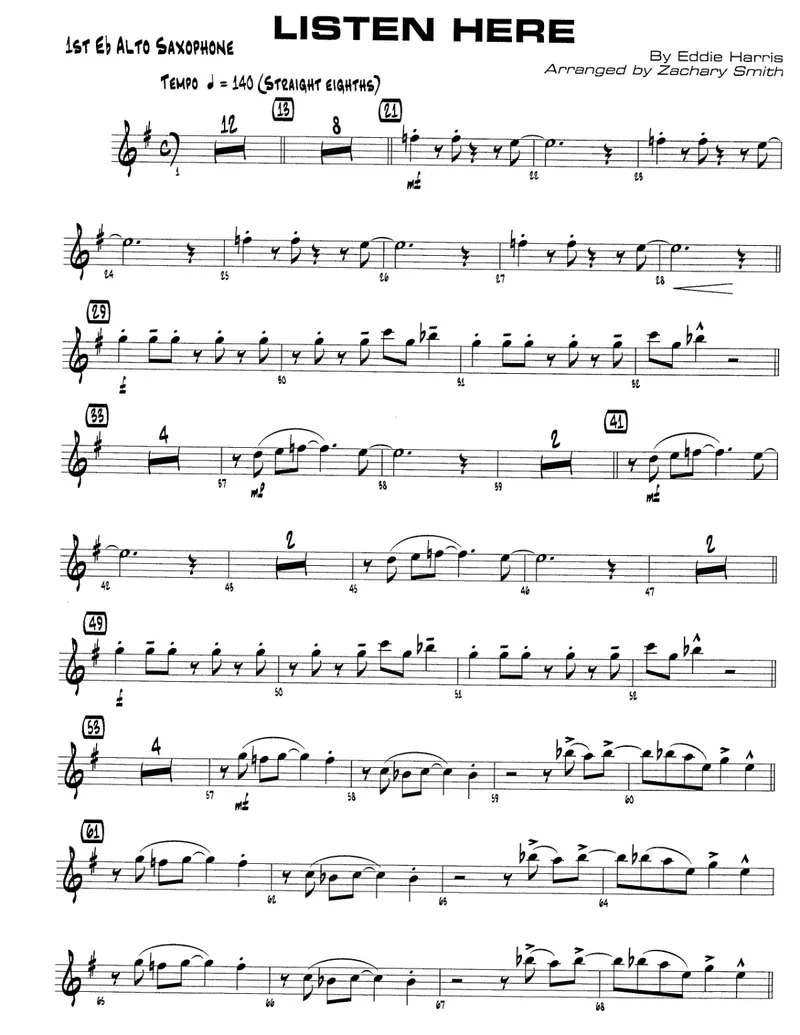 Listen Here preview page 1
