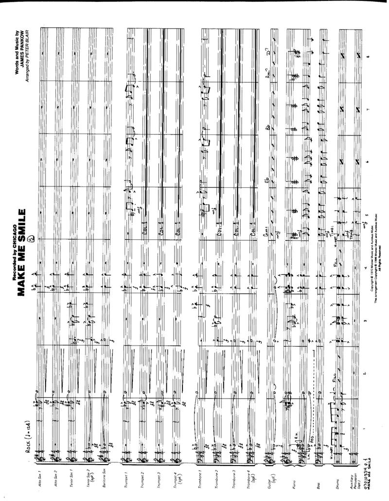 Make Me Smile score preview