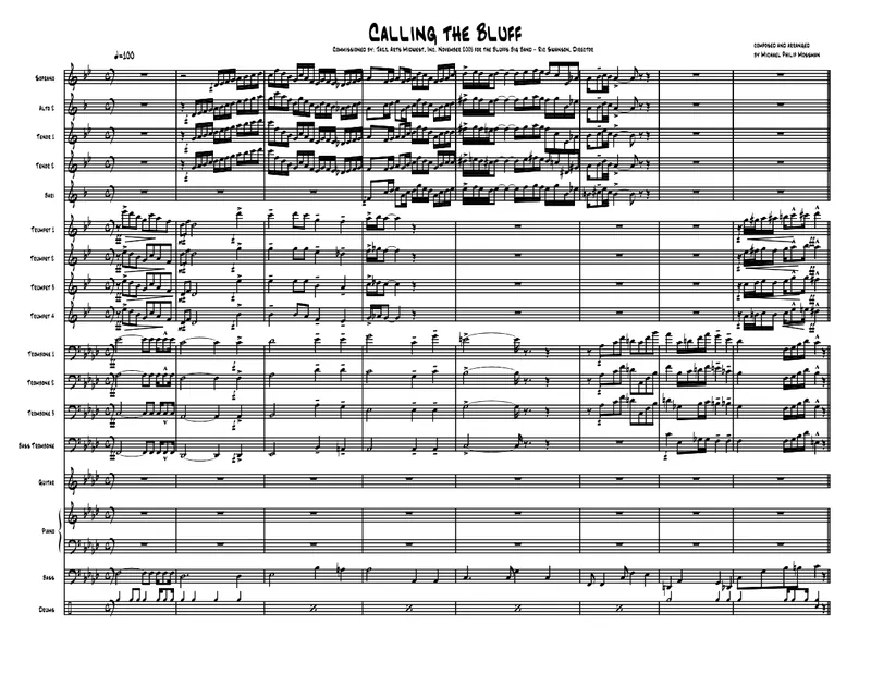 Calling The Bluff score preview