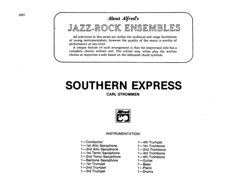 Southern Express score preview